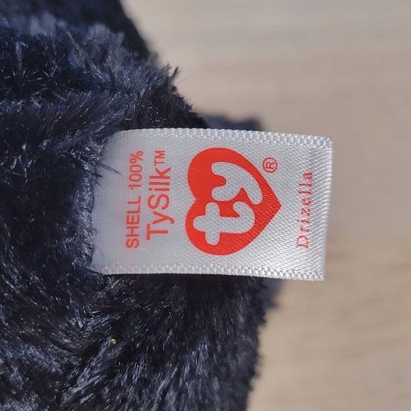 Ty Beanie Boo Drizella the Bat 6" UltraSoft Halloween Seasonal Toy Plush NWT - Picture 7 of 12